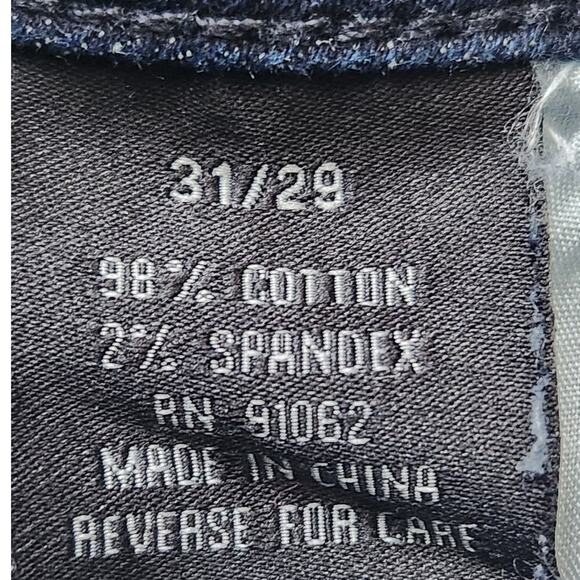 Poetic Justice Corinne Skinny Acid Wash HighRise Distressed Ankle Jeans Sz 31x29 - Picture 8 of 9